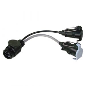 CARAVAN ADAPTOR LEAD 13PIN PLUG - 12N & S DP