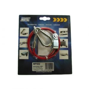 BREAKAWAY CABLE PVC RED 1M x 3MM (with Clevis fastening) DP